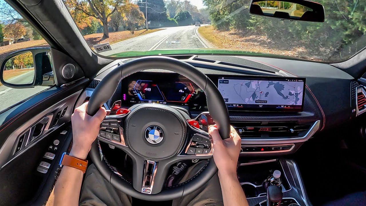 2024 BMW XM Label &mdash; за рулём немецкого гипервнедорожника мощностью 738 л.с.