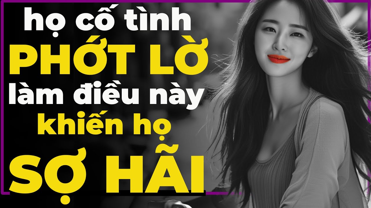 Đừng bao giờ PHẢN ỨNG lại khi họ PHỚT LỜ bạn, làm điều khiến họ HOANG MANG dây dứt | Bình An Khắc Kỷ