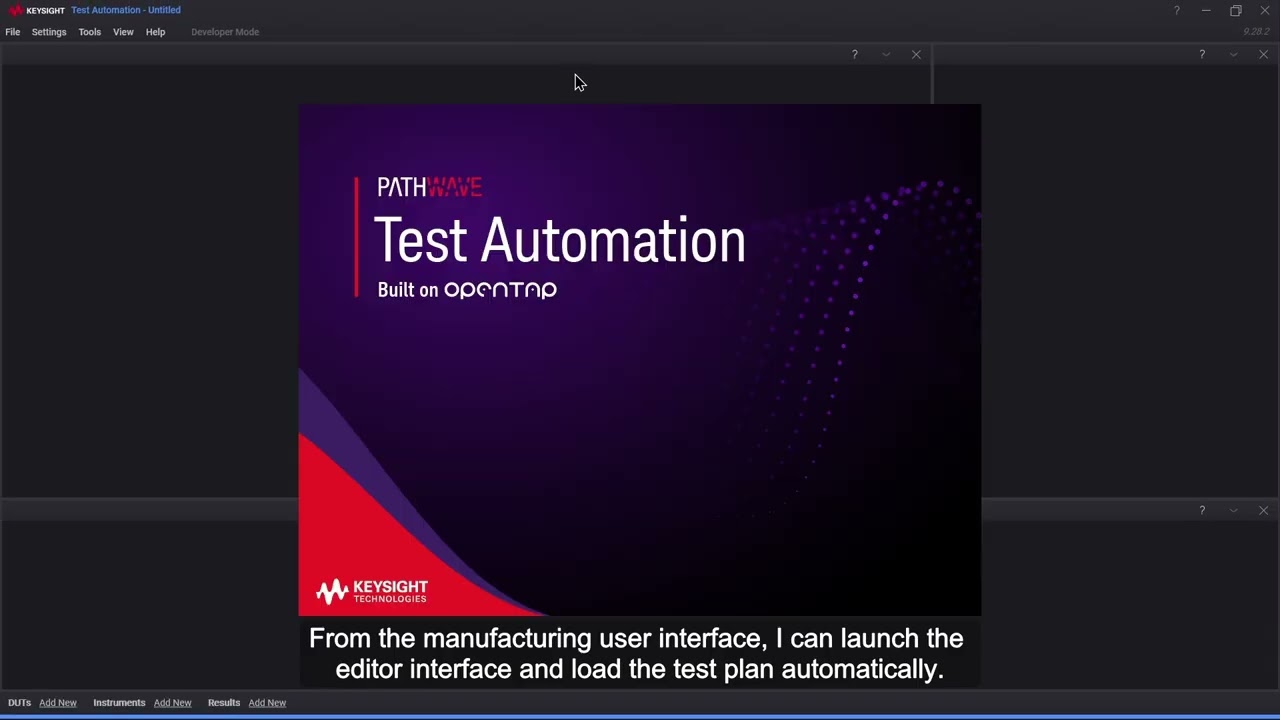 Test Variants on PTEM Manufacturing UI