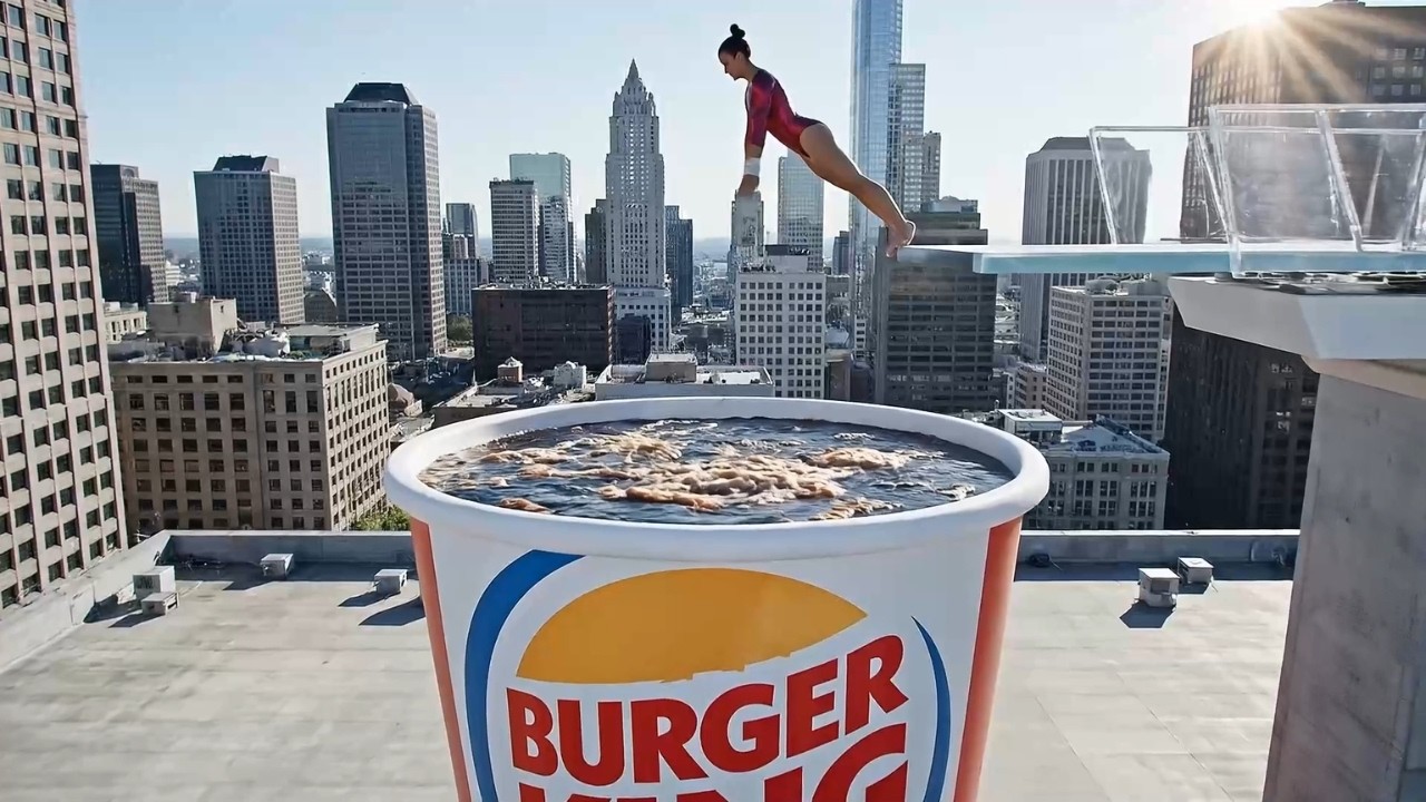 Oddly Satisfying Giant Food Drops & Surreal Dives (ASMR Visuals)
