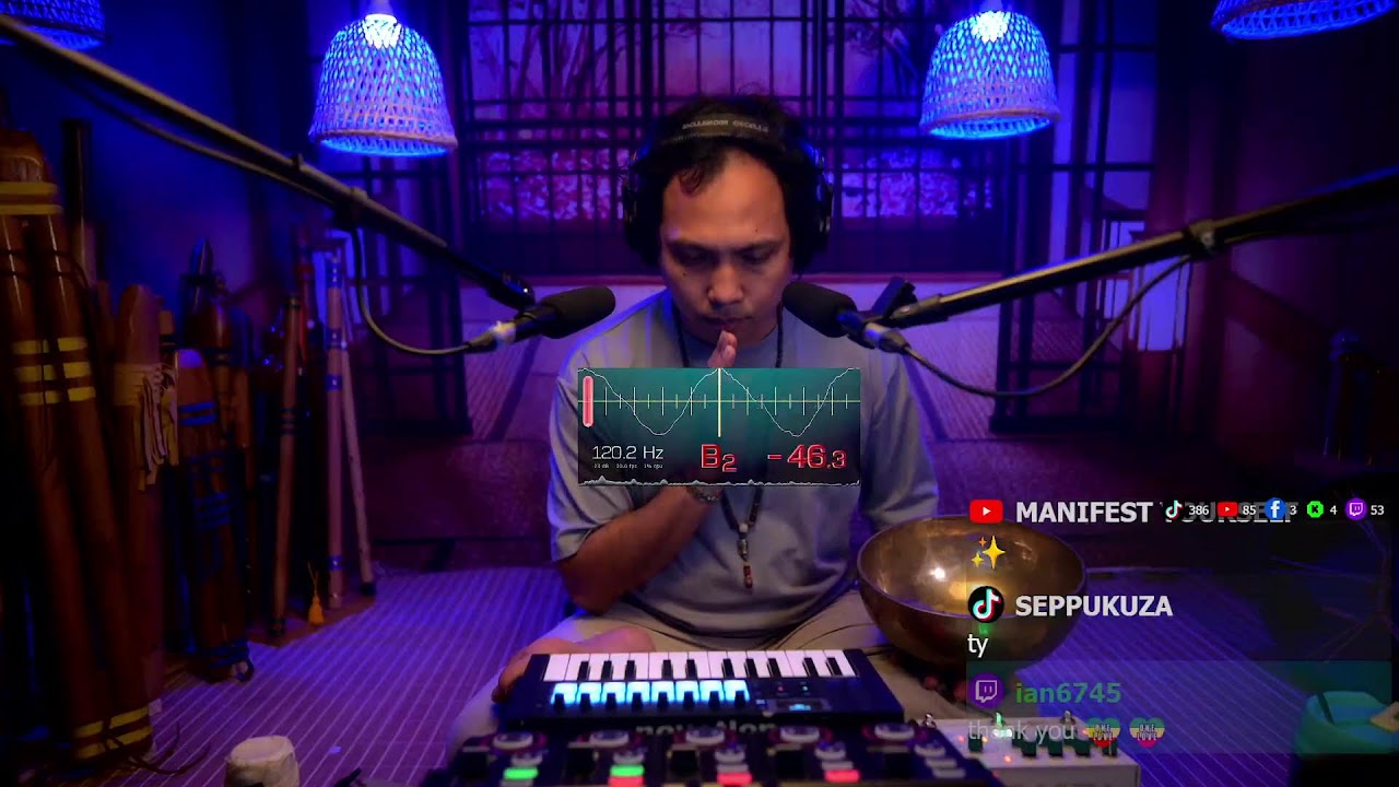 Live Sound Healing with Native Flutes & 432Hz | Breathwork & Affirmations