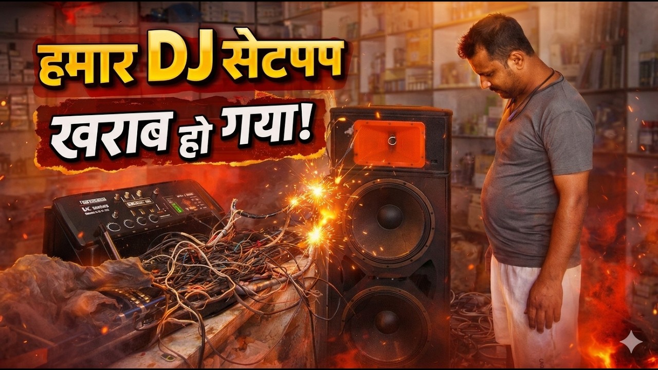 Hmara DJ Setup Kharab Ho Gya😱