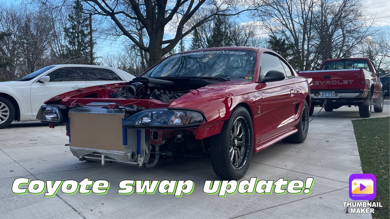 The motor is done! Twin turbo coyote update!