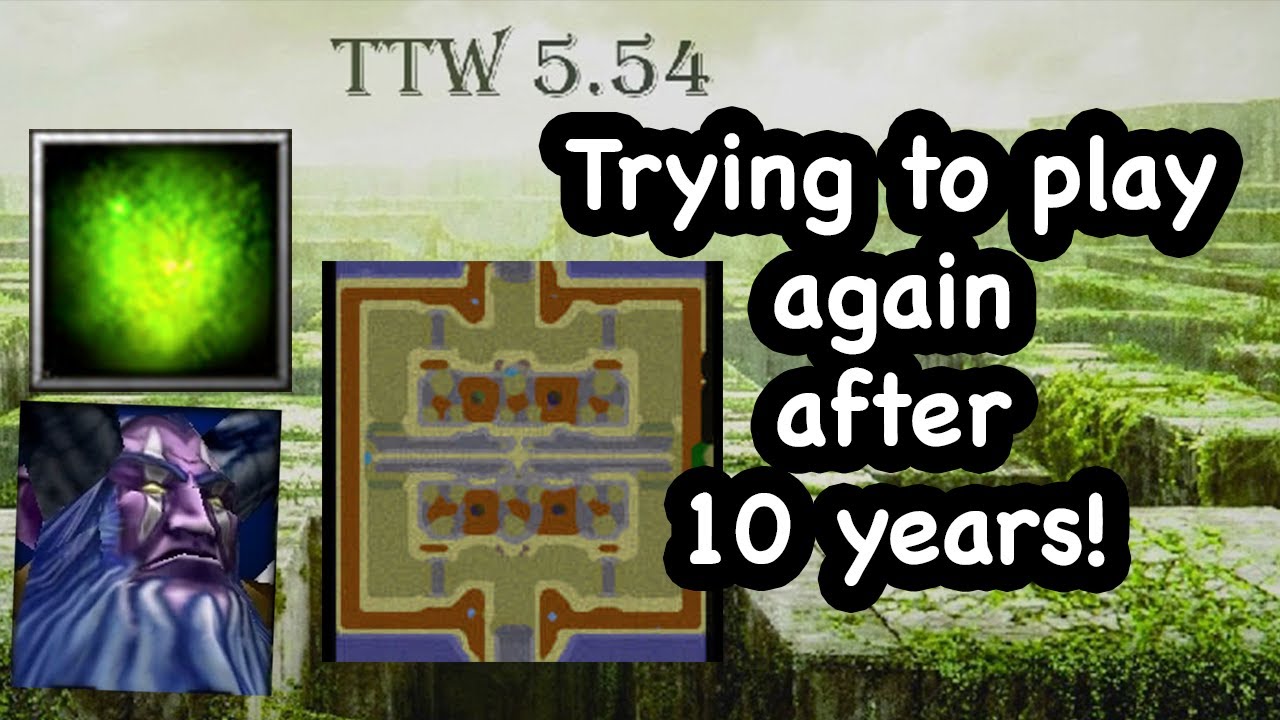 Trying to play TTW again after 10 years! - My first Wisp King - mid - 2v2 - Topical Tower Wars 5.54c