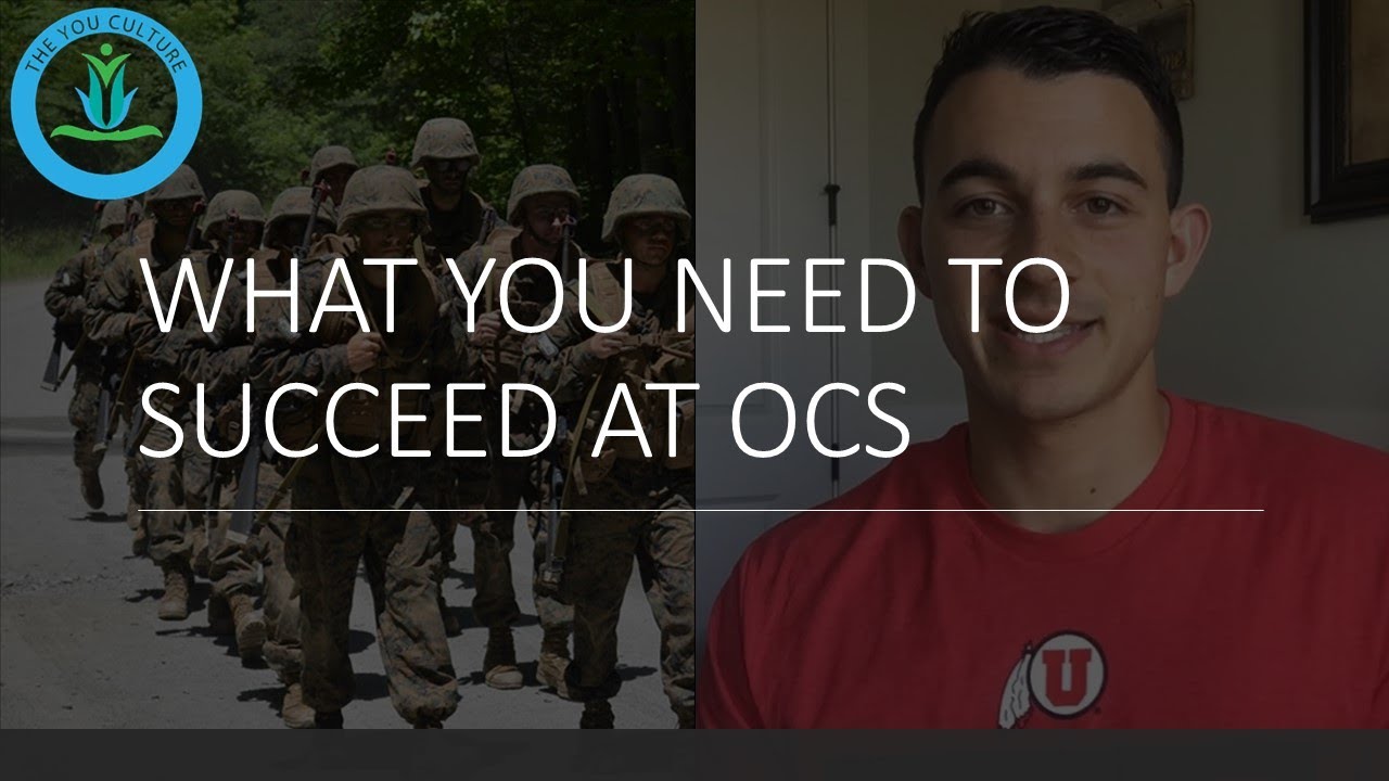 Marine OCS: What Made Me Successful