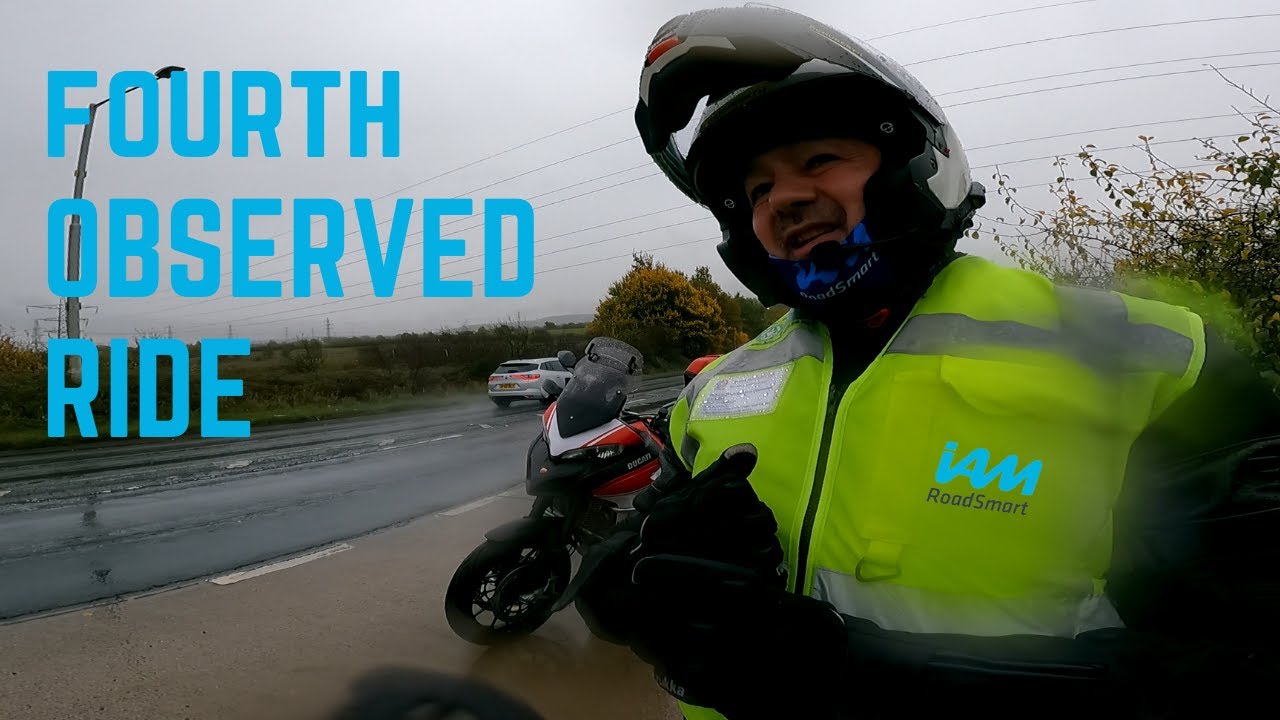HOW TO improve your motorcycle riding! // my FOURTH observed ride with IAM Roadsmart