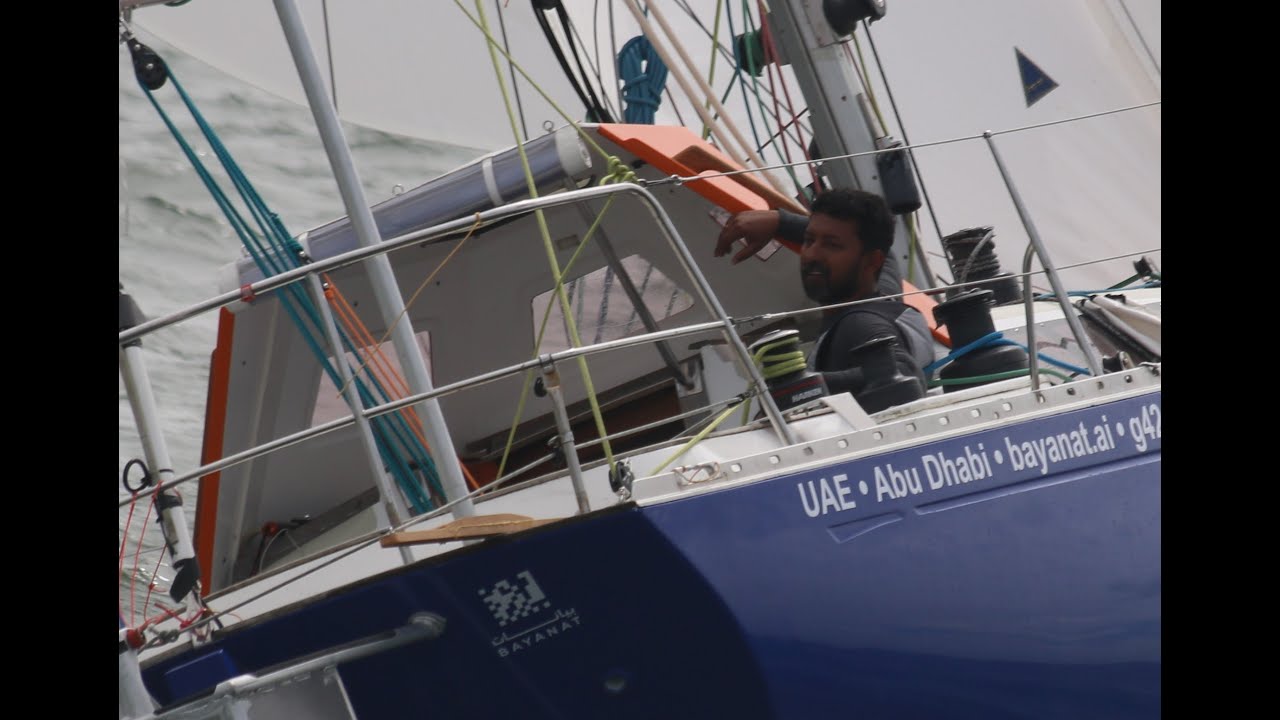 20220712 Abhilash Tomy leaving Den Oever
