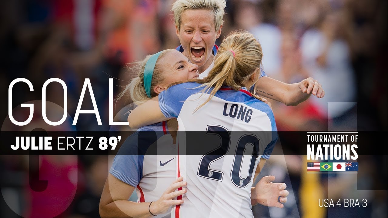 WNT vs. Brazil: Julie Ertz Goal - July 30, 2017