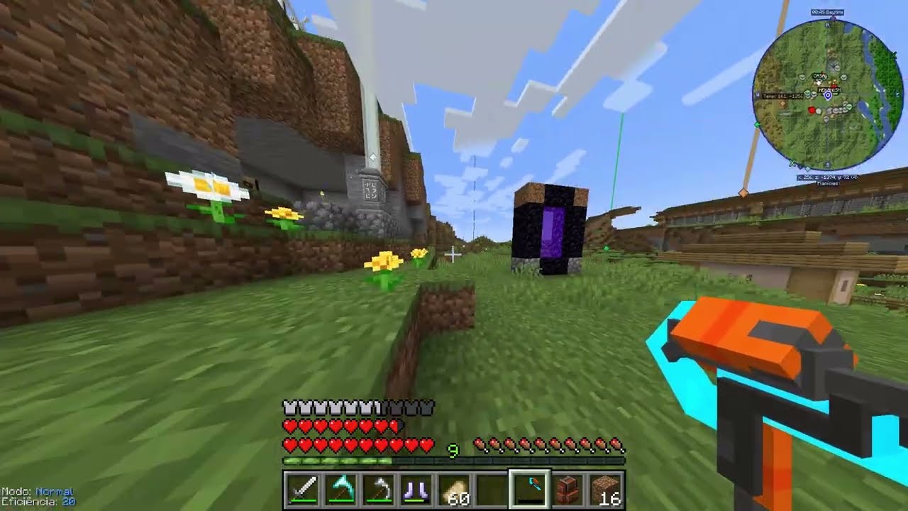 EU CRIEI A MELHOR MOB FARM NO MINECRAFT COM MODS IMPOSSÍVEIS (COMO FAZER UMA FARM DE MOBS ROUBADA 