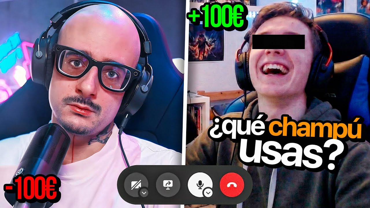 si me rio con tu chiste de calvos, te doy 100€