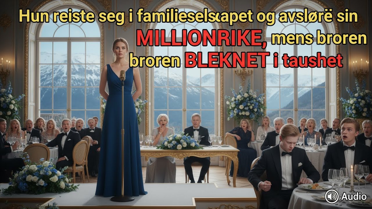 Søster avslører millionimperium ved brors bursdag – familien knust i taushet.