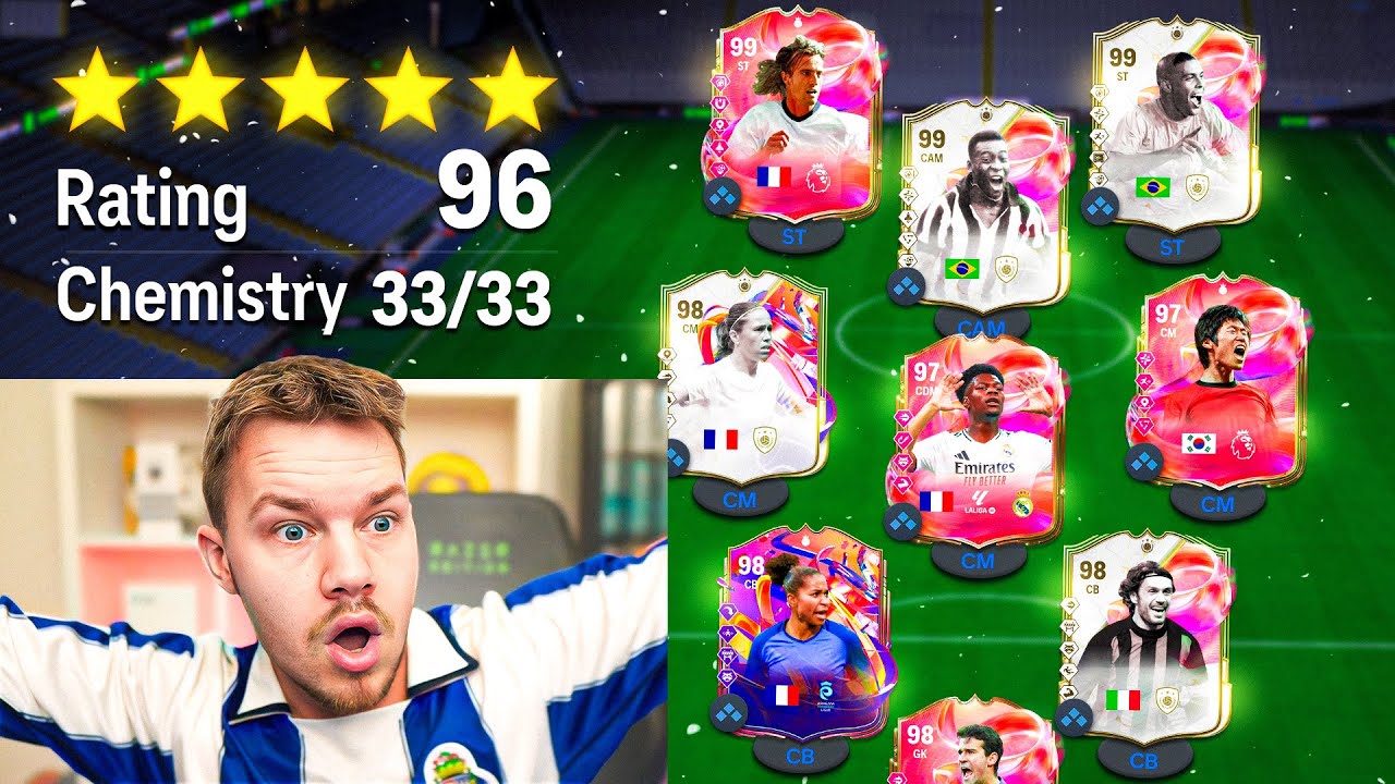 Min første 129 rated draft challenge i FC25!
