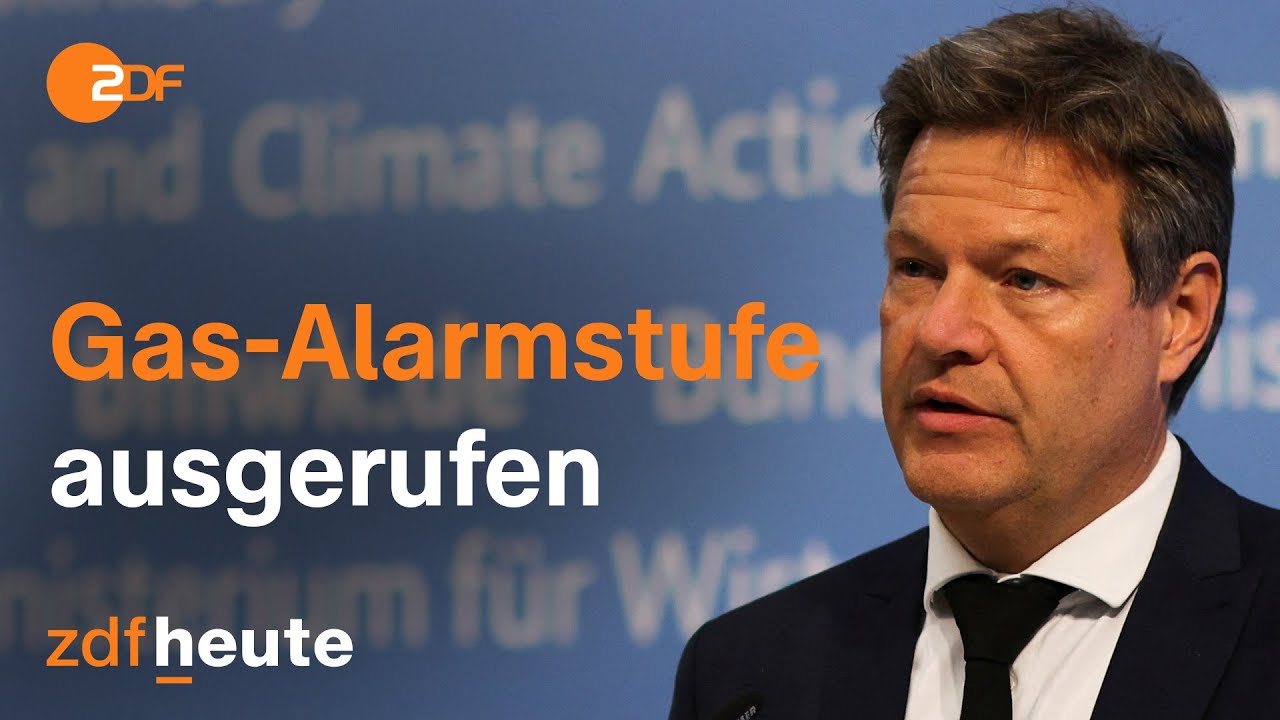 PK mit Habeck: Zweite Stufe des Notfallplan Gas ausgerufen