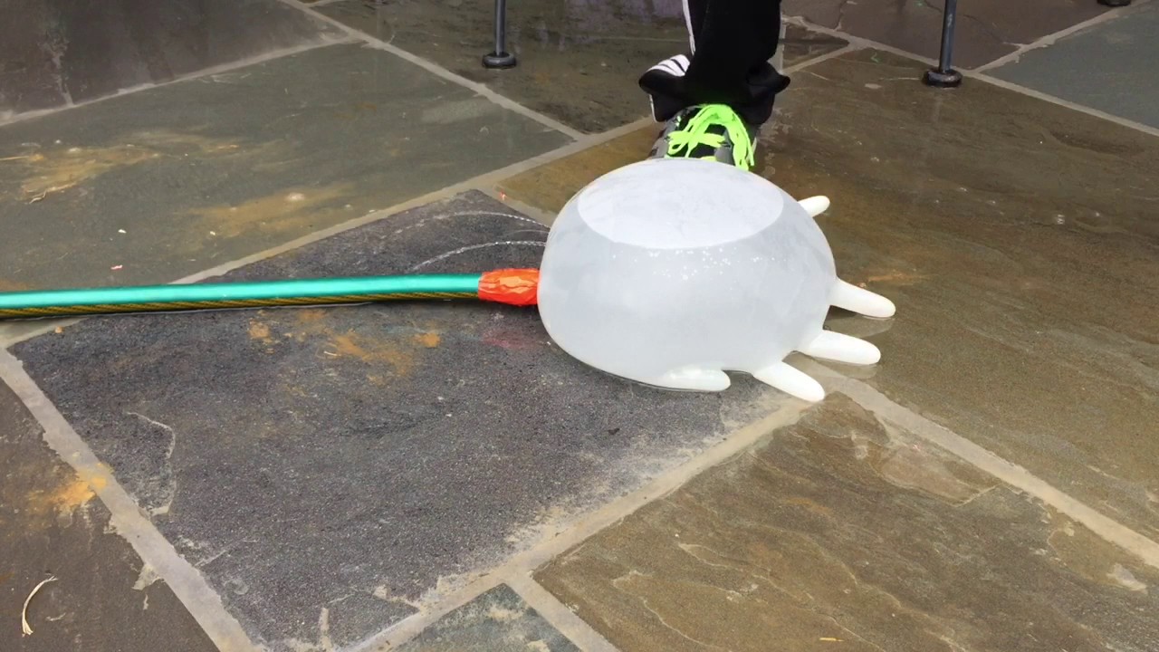 GIANT water Filled Latex Glove
