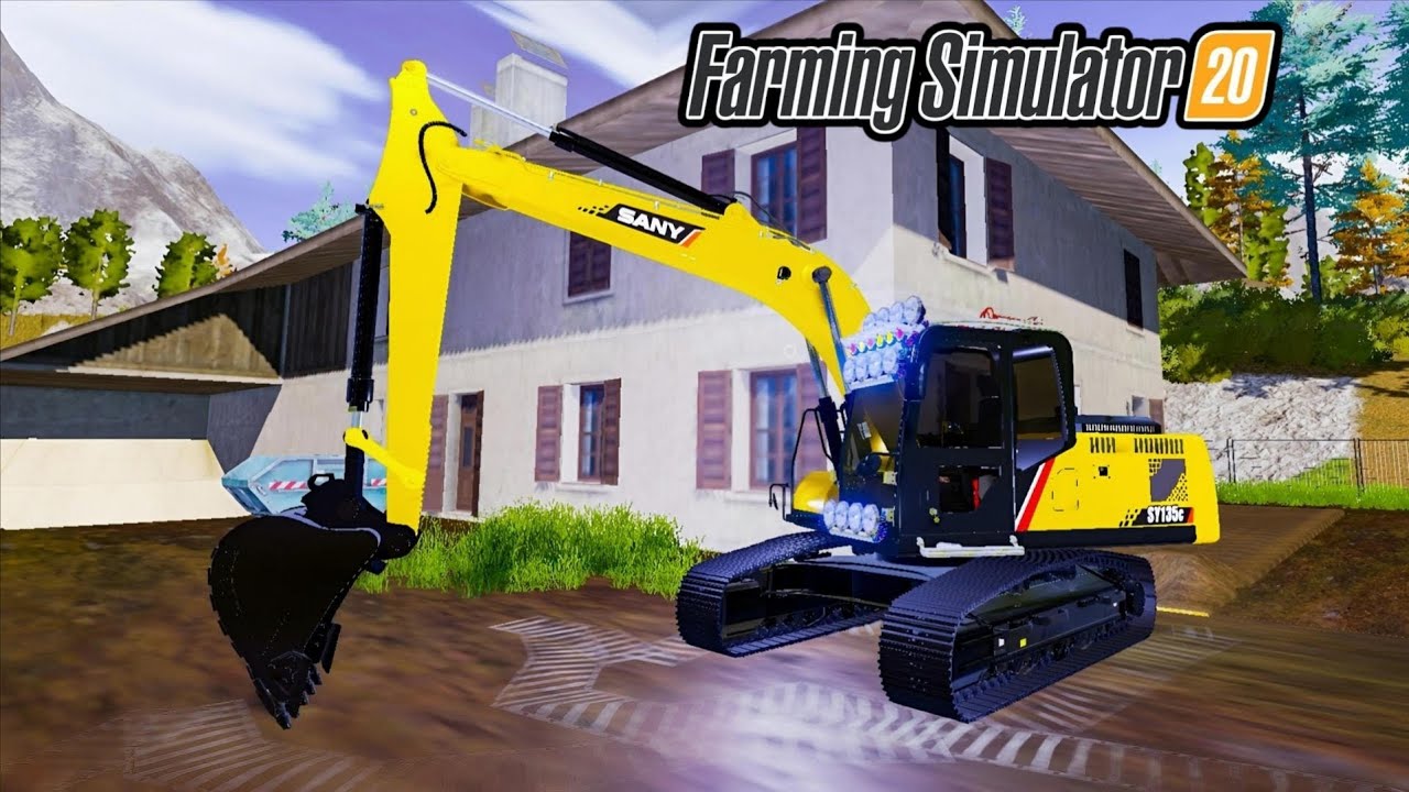 เปิดตัวแม็คโครคันใหม่ Fs20 #SANY_SY135c  เทสระบบกันหน่อย🚧📍