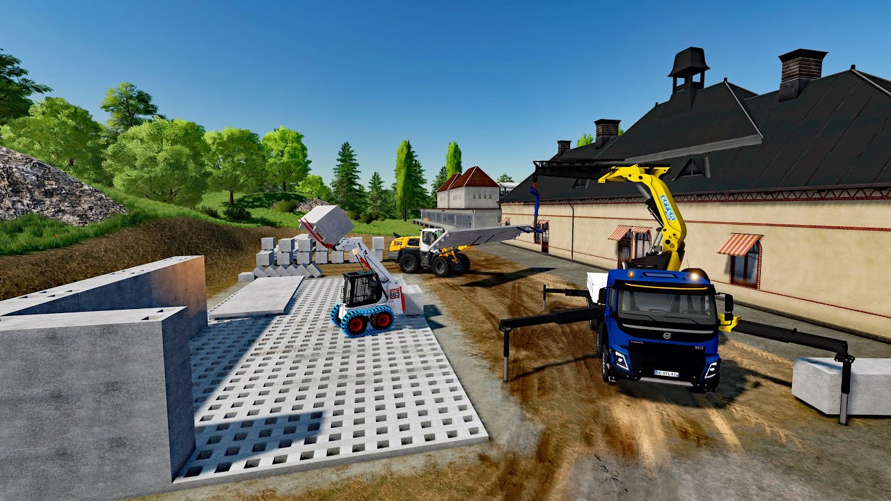 FS22 - Map Bjornholm 009🌲🫐 - Forestry, Farming and Construction - 4K