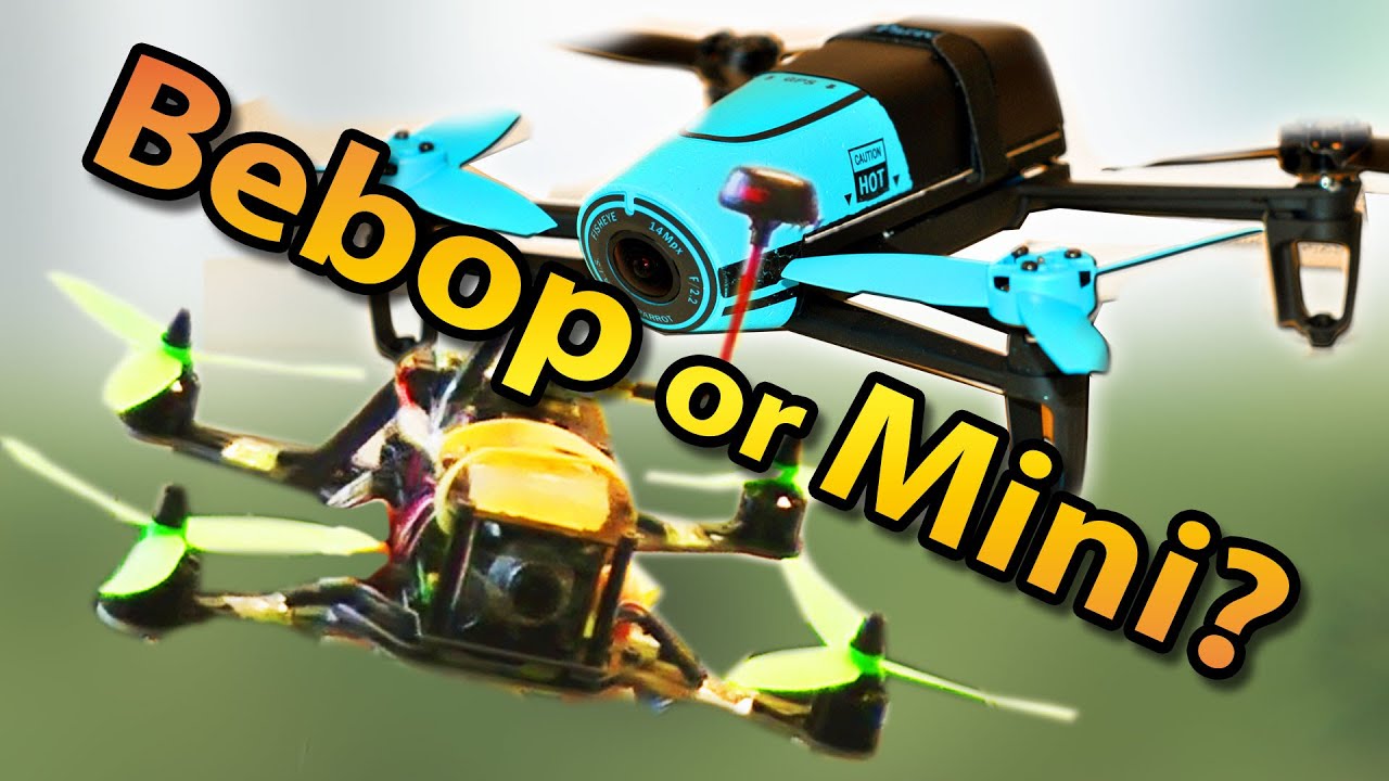 Bebop or MiniQuad - how to start the FPV hobby? Flights, RCSchim News Update