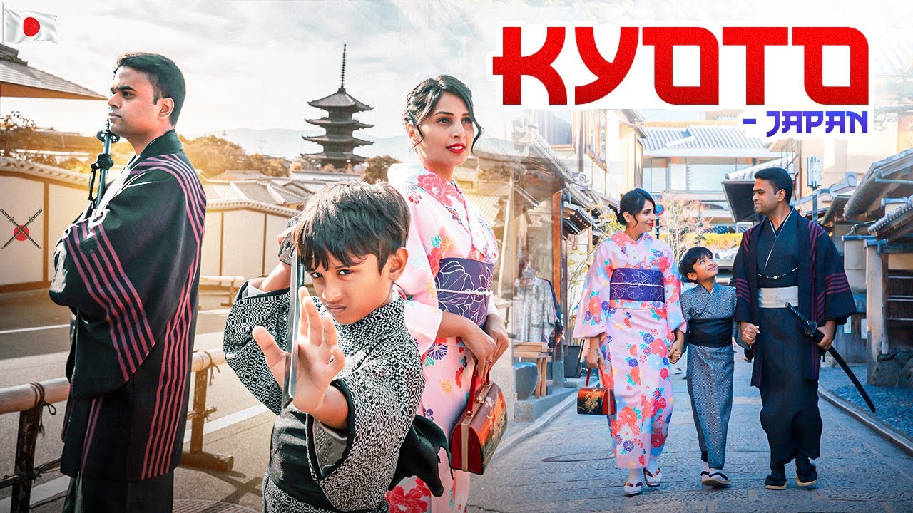 We are settling down in Japan-We became Japanese for a day|Knife price in Japan 35,000rs- KYOTO VLOG