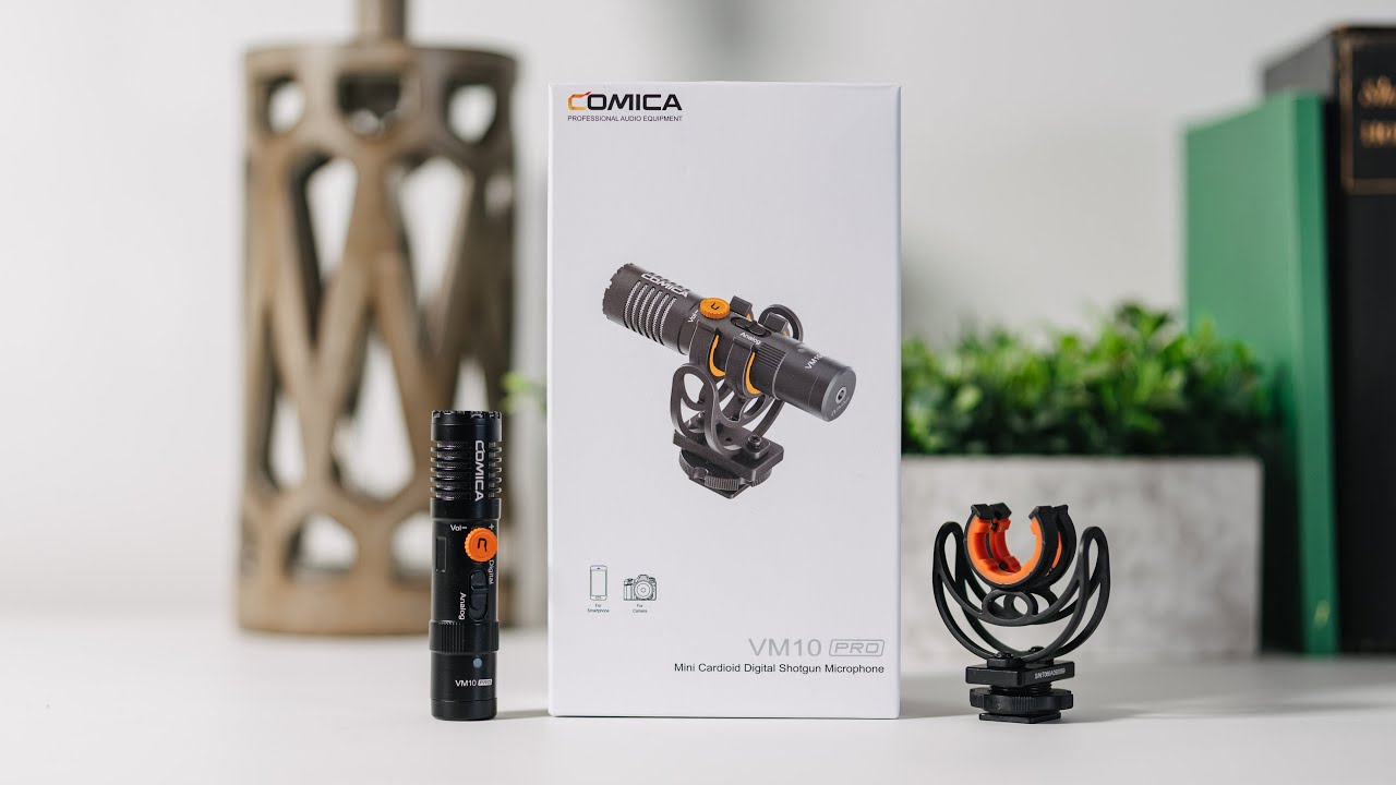 $50 Budget Shotgun Mic that WORKS GREAT! --- The Comica VM10 Pro Mic Review!