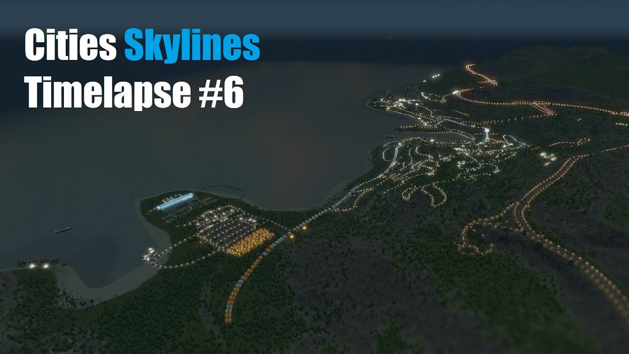 Cities Skylines Timelapse #6 - Monaco