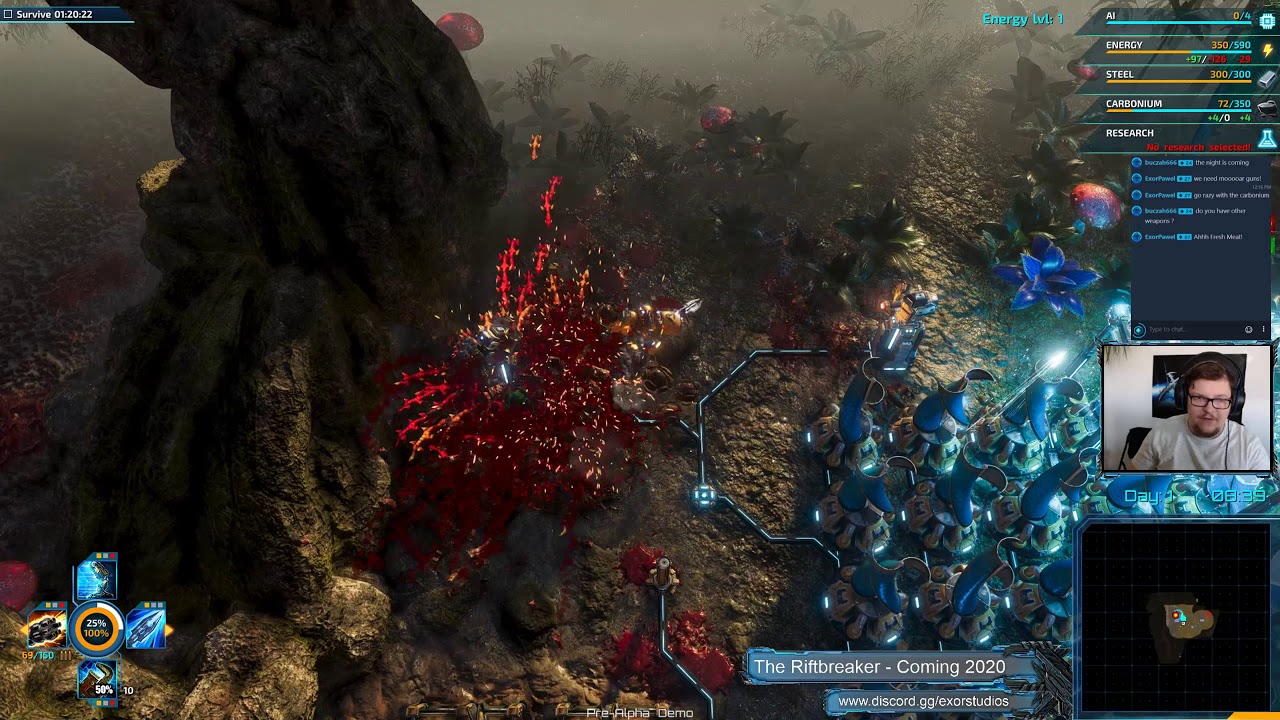 The Riftbreaker - Survival Gameplay Footage with Developer Commentary