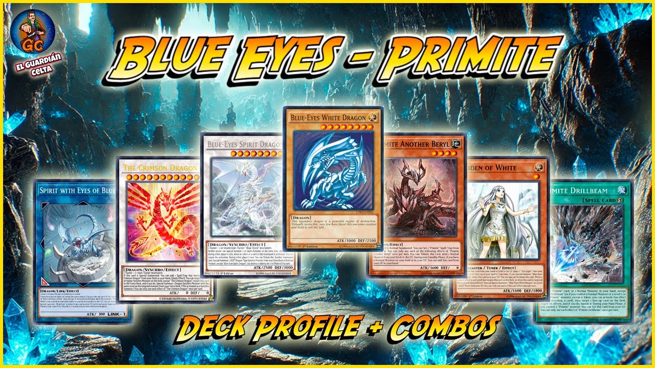 Blue Eyes Primite Deck Profile + Combos Yu-Gi-Oh! 2025 - ¿El más CARO y COMPETITIVO?