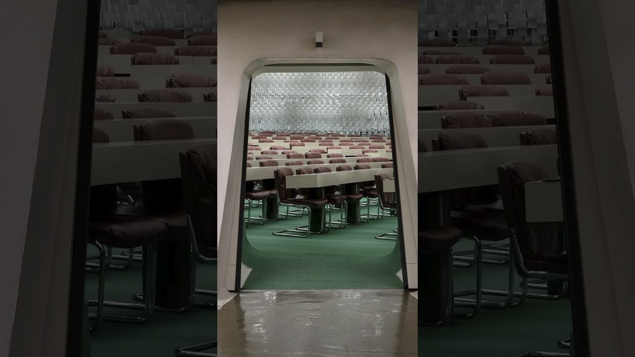 French Communist Party Headquarters by Oscar Niemeyer ,1971 #architecture #design #modernism