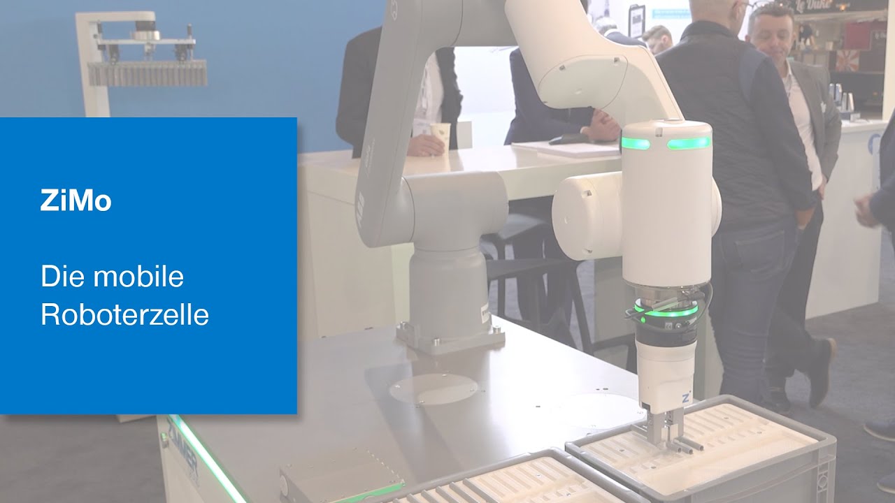 ZiMo - der mobile Roboter auf der Global Industrie in Lyon