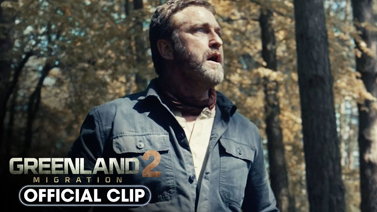 Greenland 2: Migration (2026) Official Clip - &lsquo;Fragment Strike&rsquo; Gerard Butler, Morena Baccarin