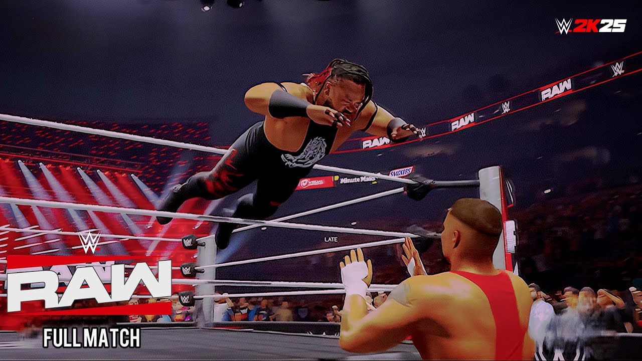 Wwe2k25: bron breakker Vs Jacob Fatu | Raw Jan.5,2026