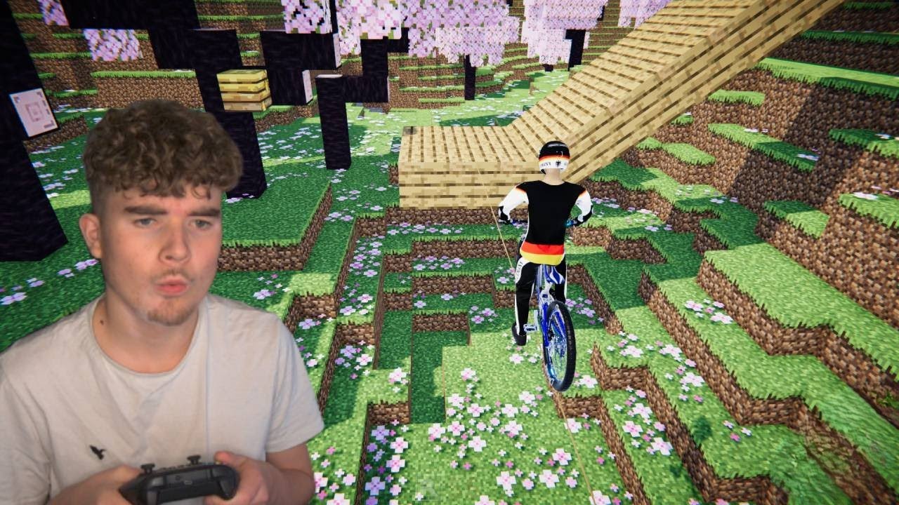 Das ist der Schwerste Minecraft Parkour in Descenders