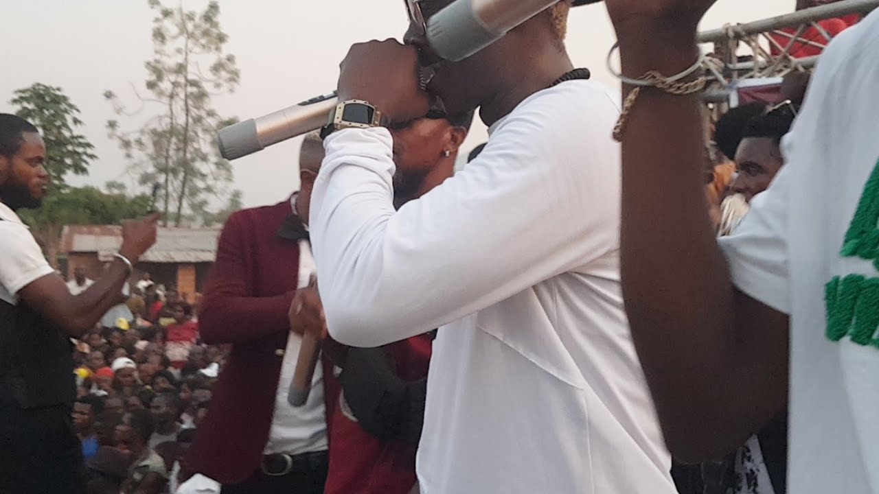 BOSS CHIMITA  PRÉSENTE LES ARTISTES TSHOKWE  EN CONCERT À L'OCCASION DE 40 JOURS BOB CAMARA CAUSSELE