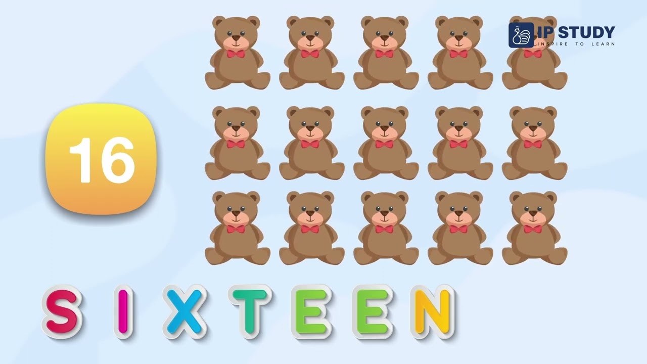 Number Name 11 to 20: Easy and Fun Maths Activities for UKG Students