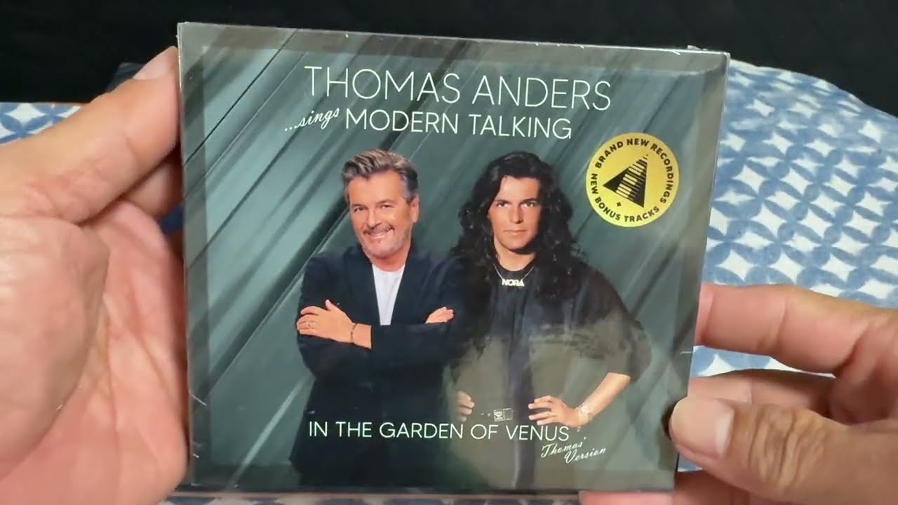 Thomas Anders...Sings Modern Talking In The Garden Of Venus Limited Editions Unboxing