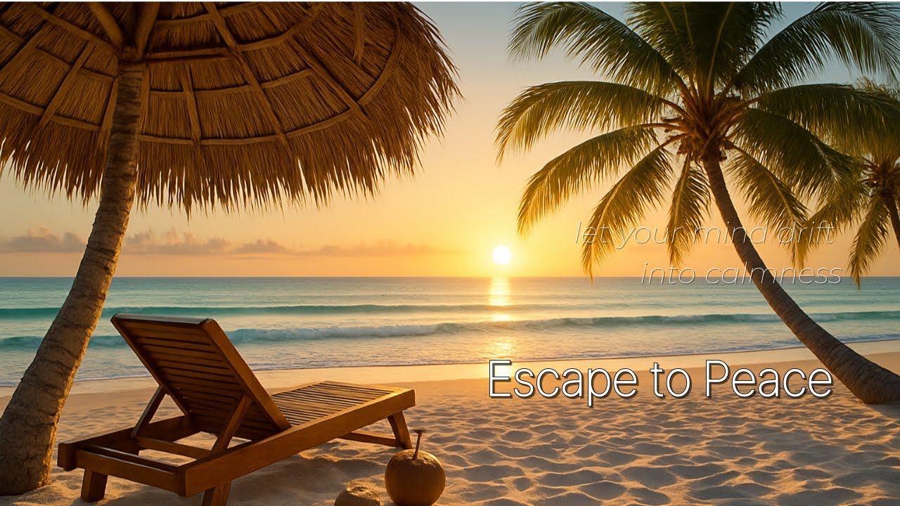 👉 Starlit Tropical Bar &ndash; Relaxing Night by the Ocean