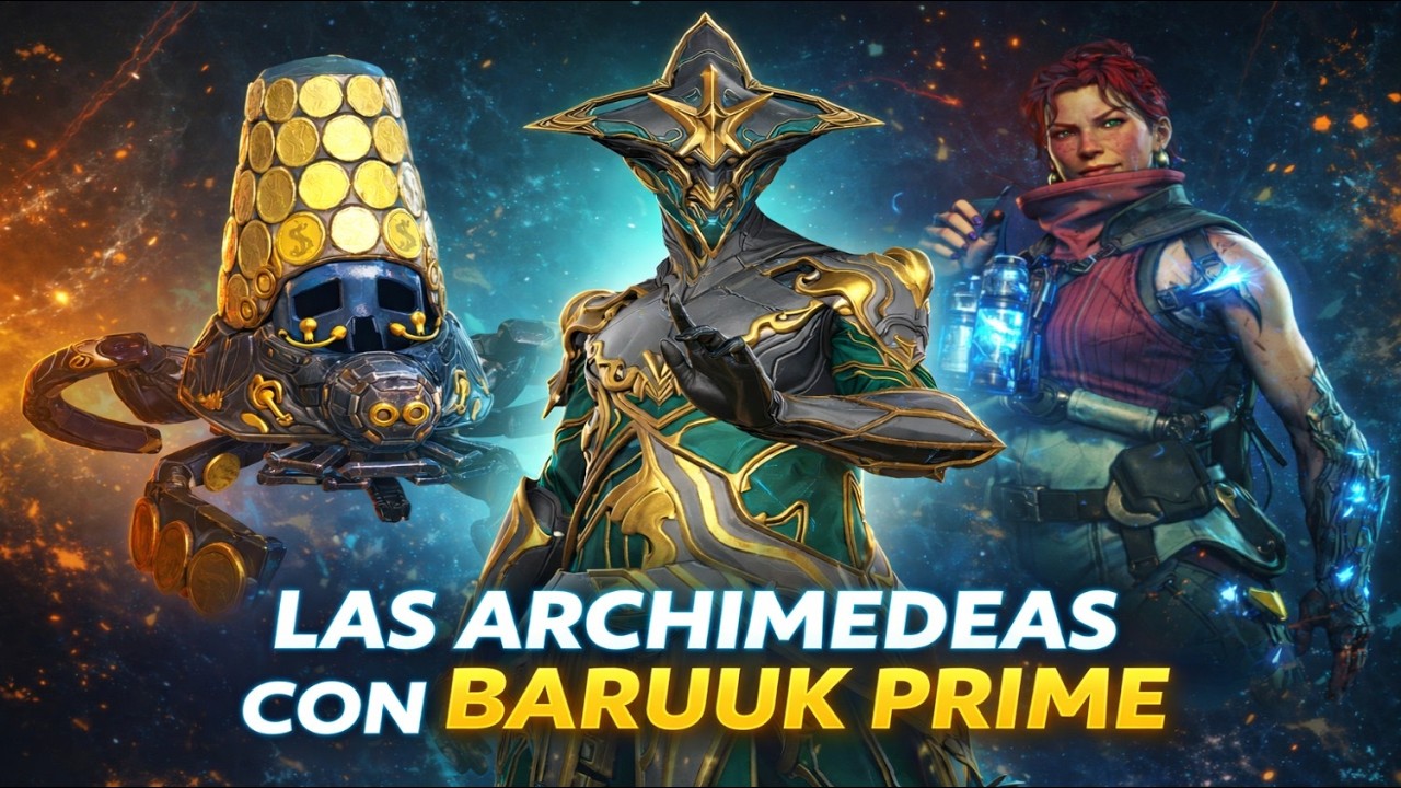 👉 ¡DESAFÍO EXTREMO! ARQUIMEDEAS con BARUUK PRIME 😱 CONSEGUIMOS RECOMPENSAS ÉPICAS