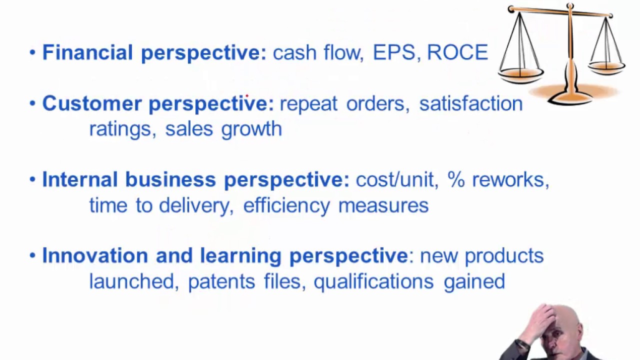 ACCA P3 Chapter 9 Objectives, Critical Success factors and benchmarking