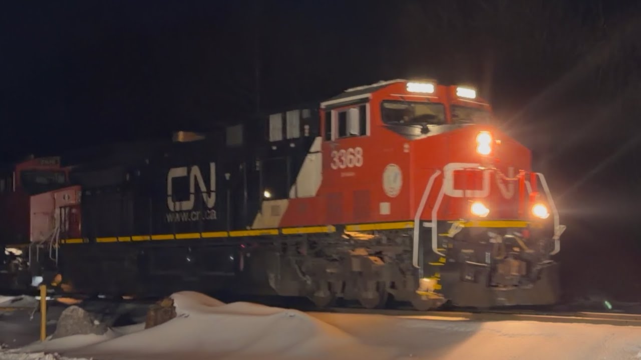 Canadian National Ethanol Freight Train | Mount Airy MD 2/5/2026 @davidmaust1415 