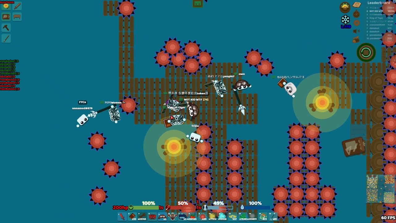 Starve.io 30+20m hs (prob Last play)🔥2days me and yaya total 50m🔥