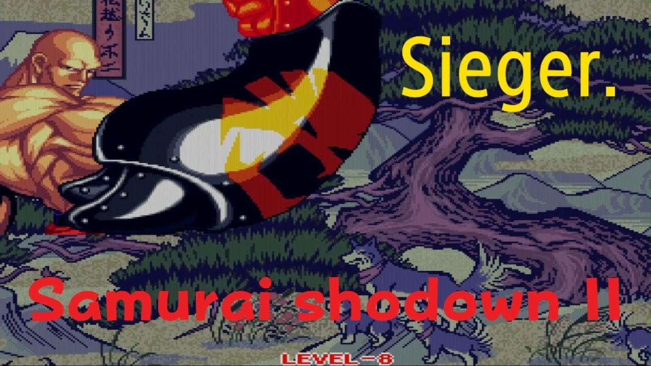 SAMURAI SHODOWN II. Sieger .