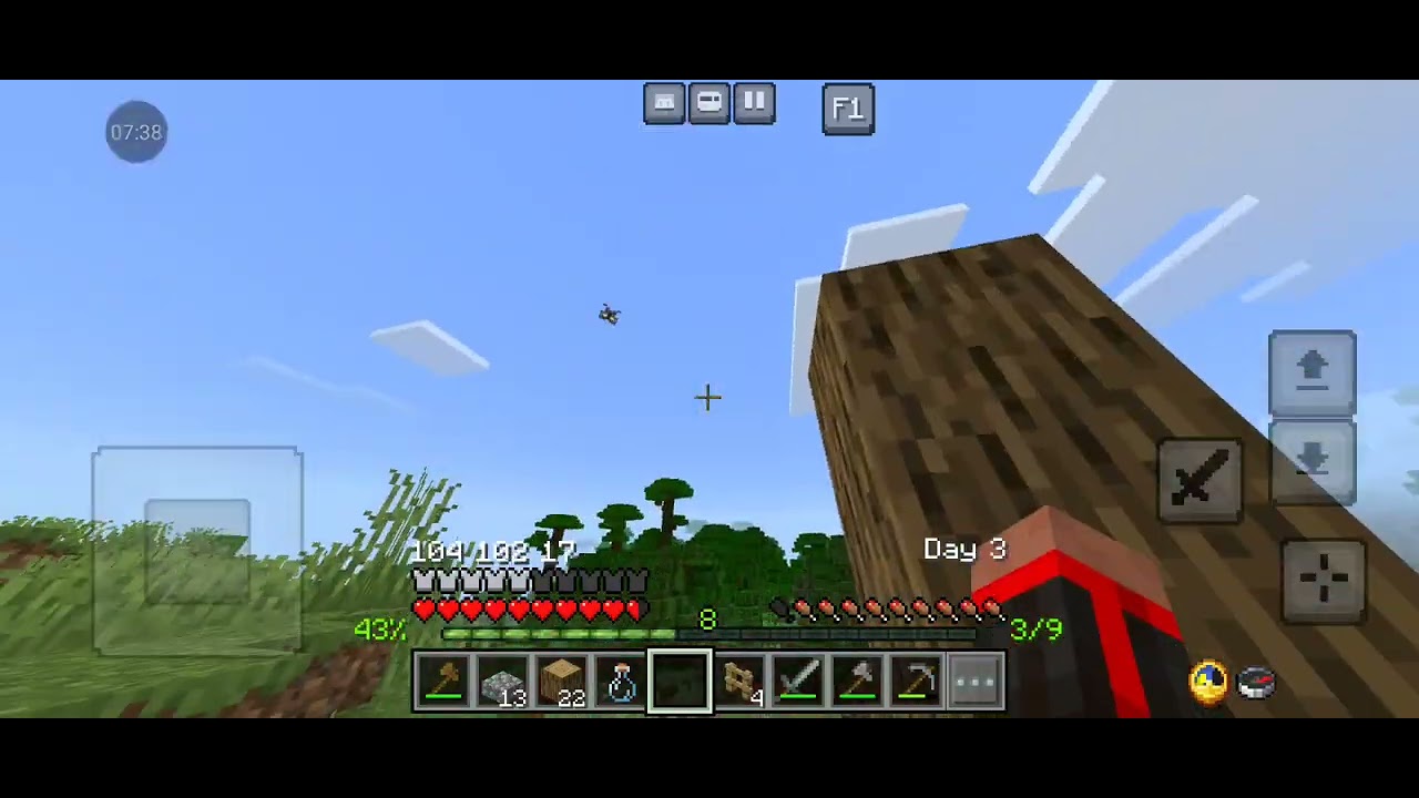 Minecraft : ep4  upgrade home 