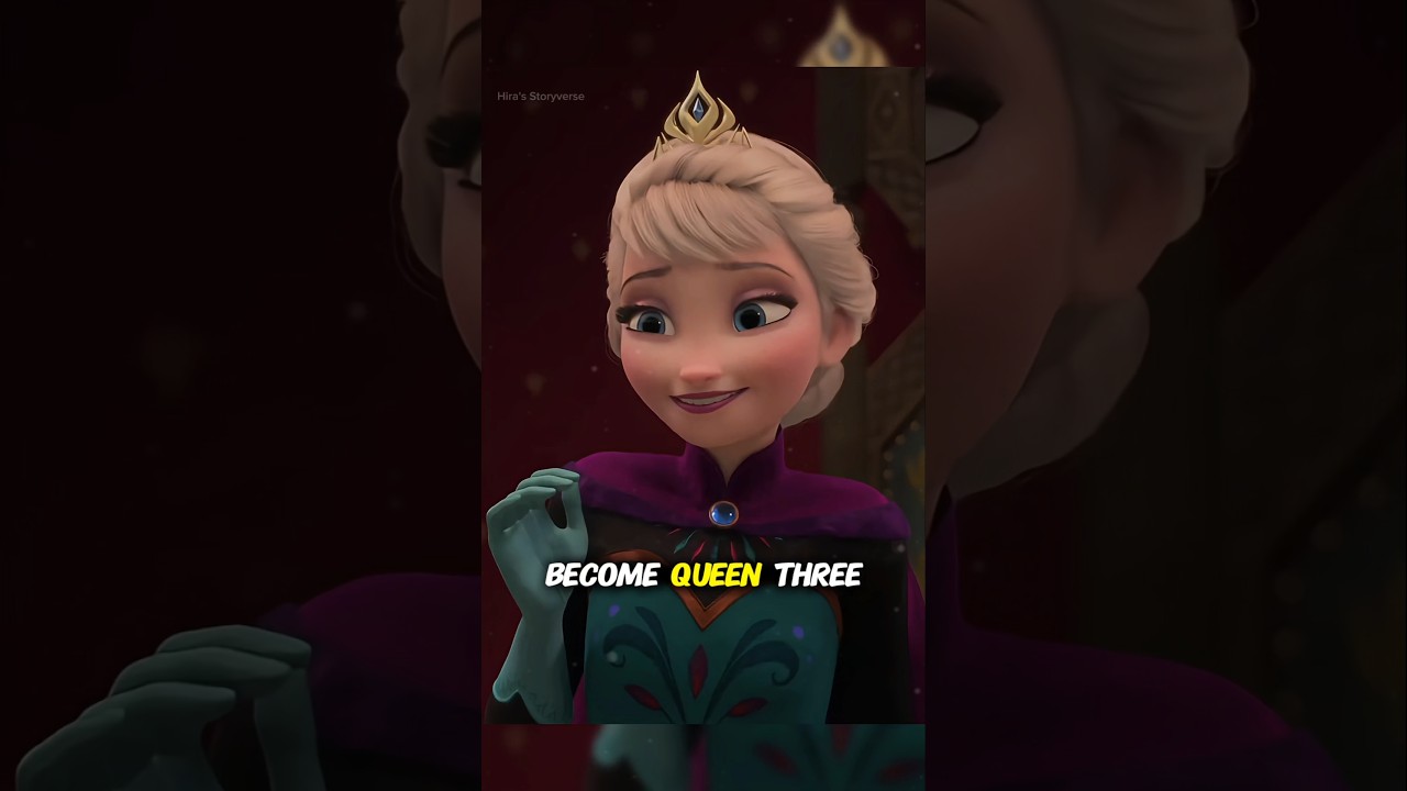 Почему Эльза стала королевой спустя 3 года? 😱 #shorts #frozen