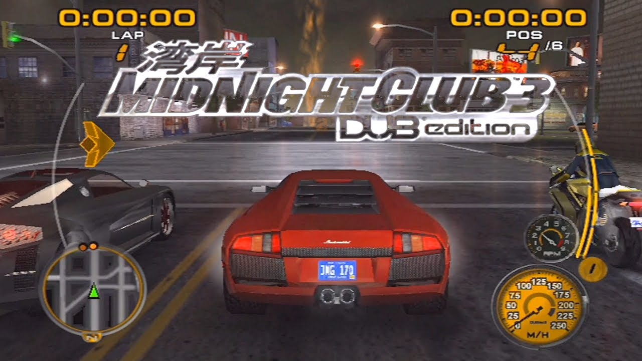 Midnight Club 3: Lamborghini Murcielago - Atlanta Stages