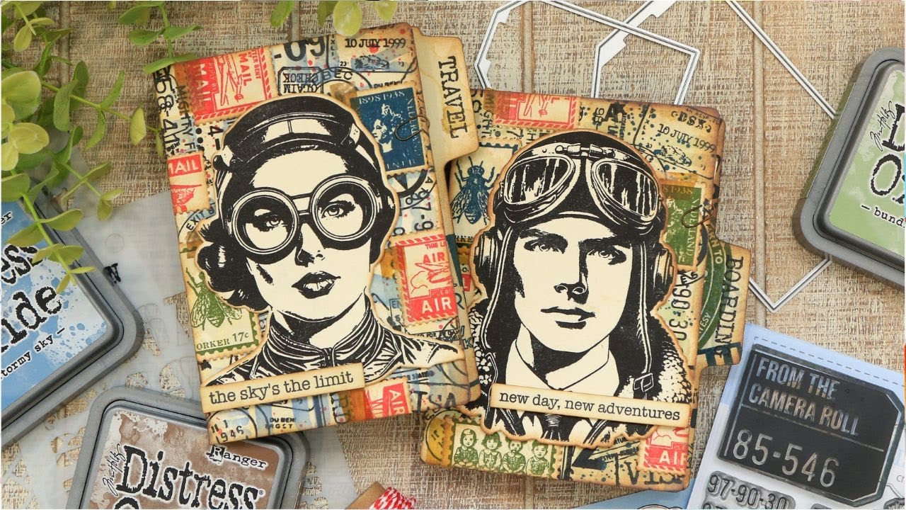 How to Use Your Stamps to Collage! | Card Making & Scrapbooking Tutorial