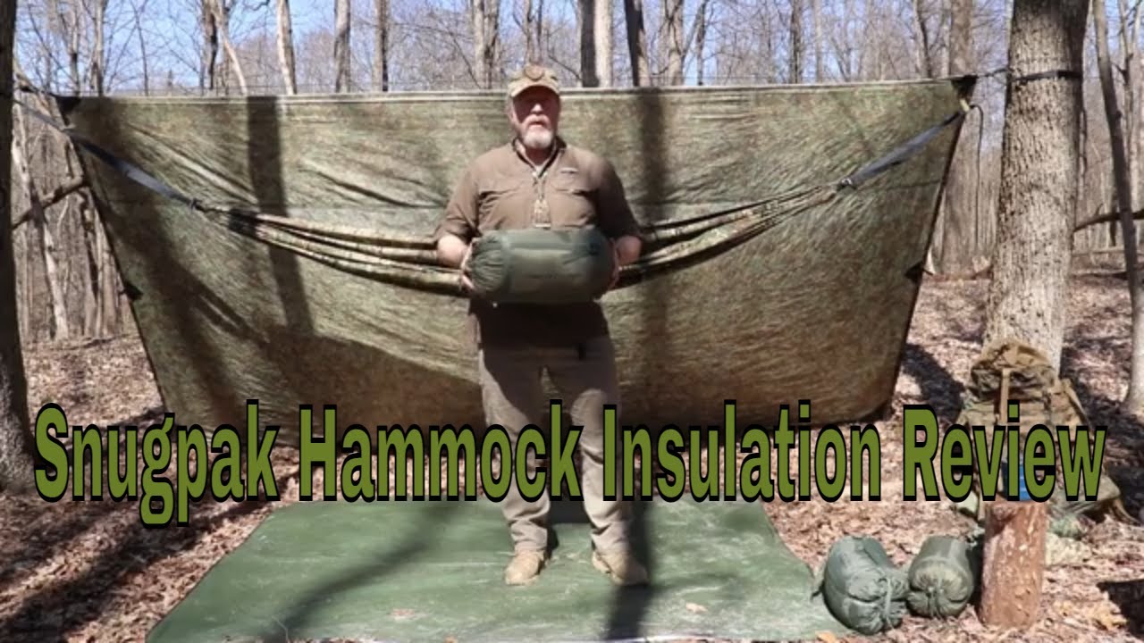 Snugpak Hammock Insulation Review