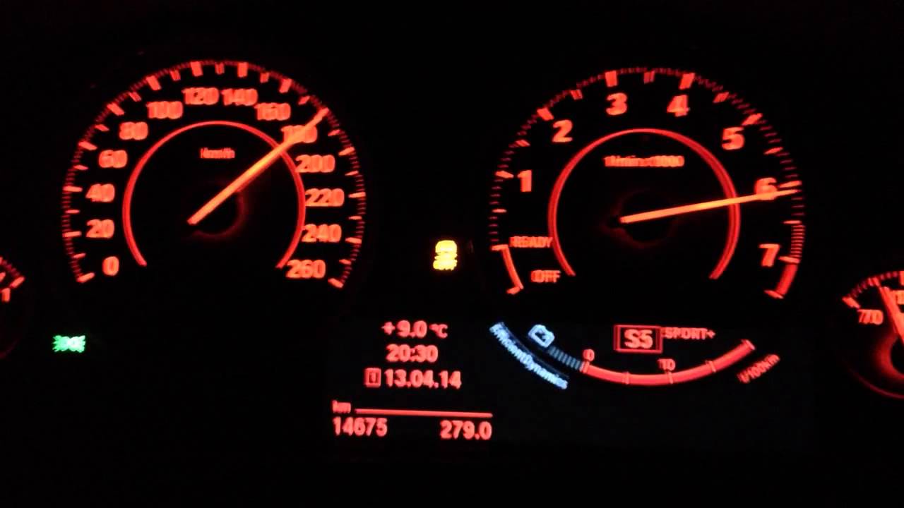 BMW 428i acceleration 0-230 Launch Control