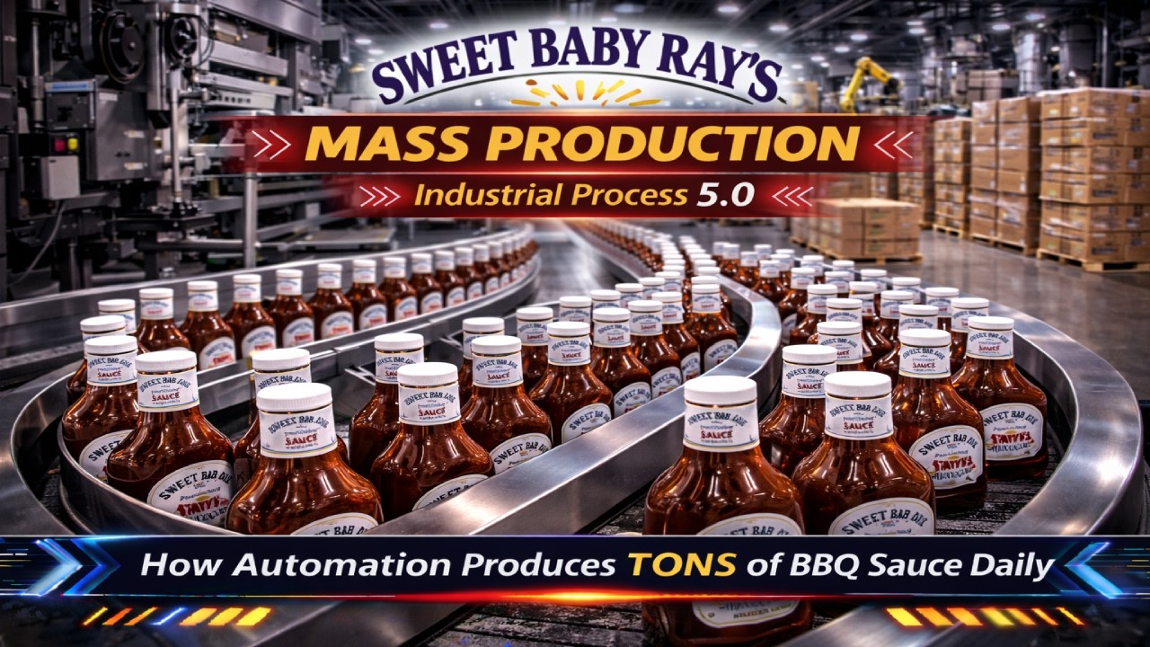 How Sweet Baby Ray's BBQ Sauce is Made | Full Factory Production Process