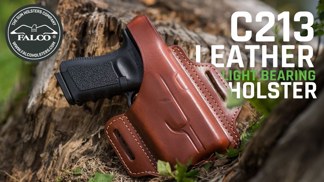 Little Bit of Education & a Lot of Fun - Leather Light Bearing OWB Holster C213