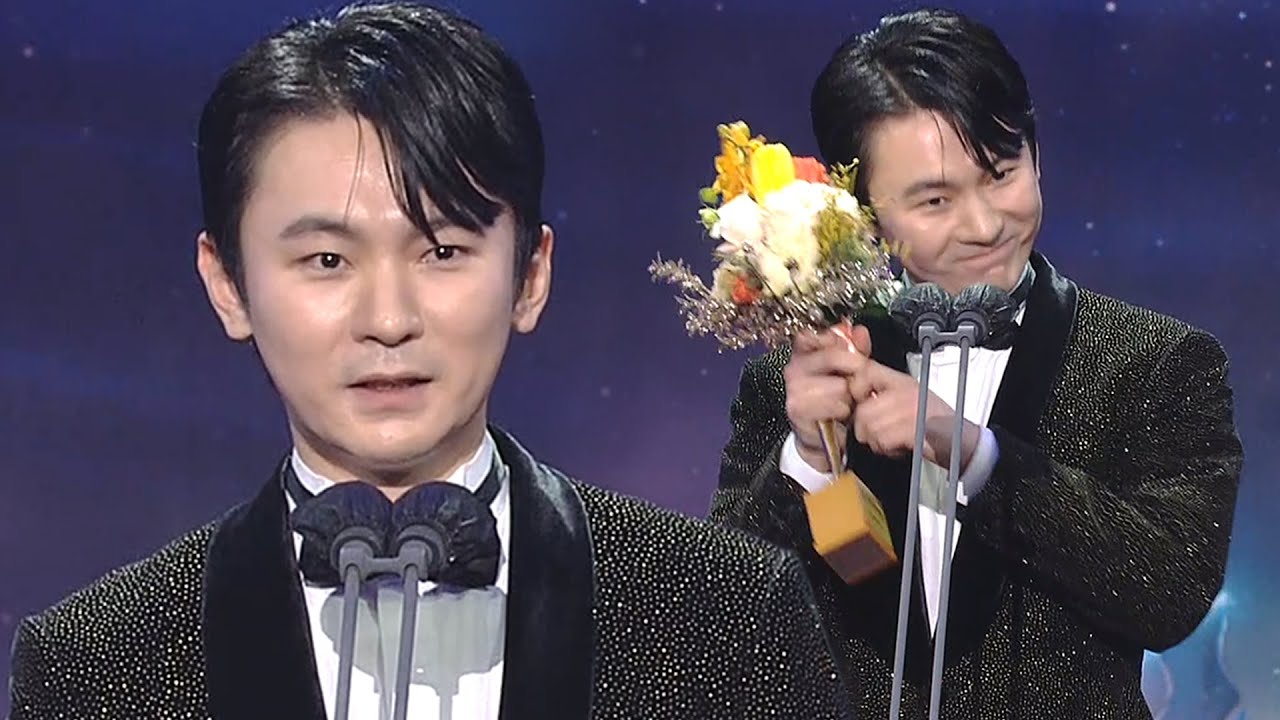 &lsquo;소방서 옆 경찰서&rsquo; 강기둥, 미니시리즈 장르/판타지 부문 조연상 수상! #2022SBS연기대상 #SBSdrama