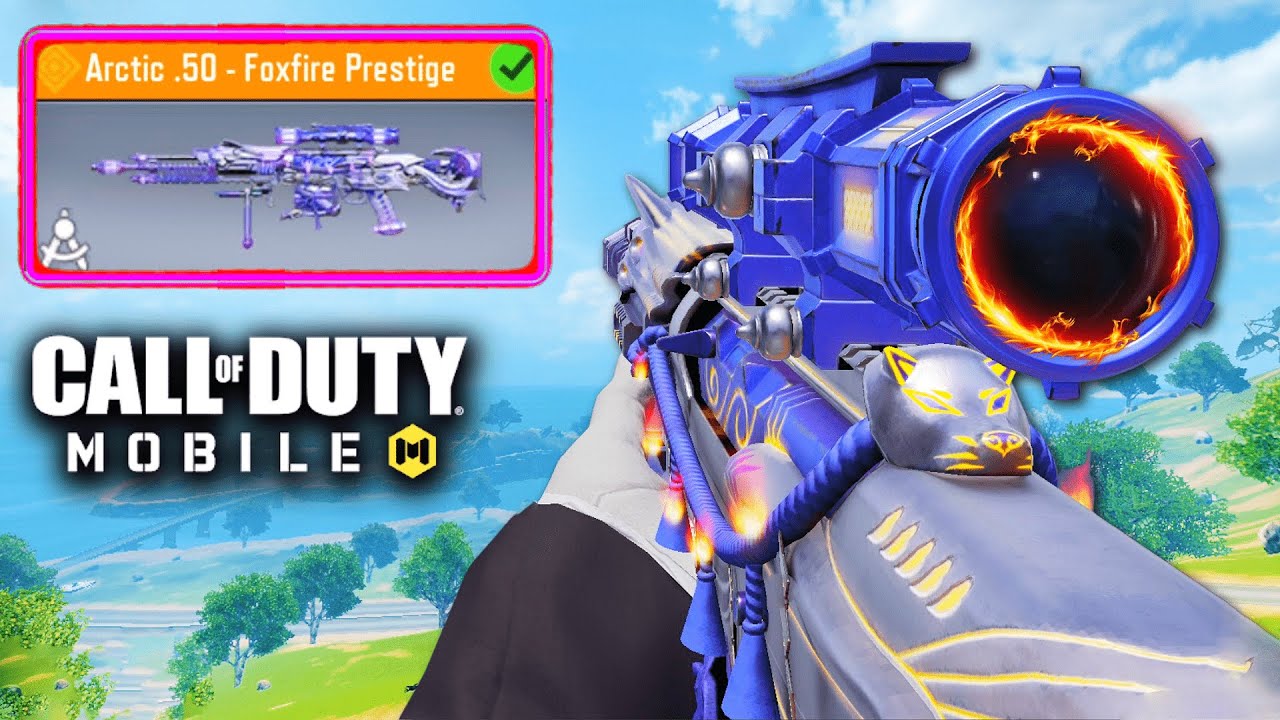 *NEW* LEGENDARY ARCTIC 50 - FOXFIRE PRESTIGE 😍 (COD MOBILE)
